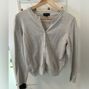 Lord & Taylor grey cardigan